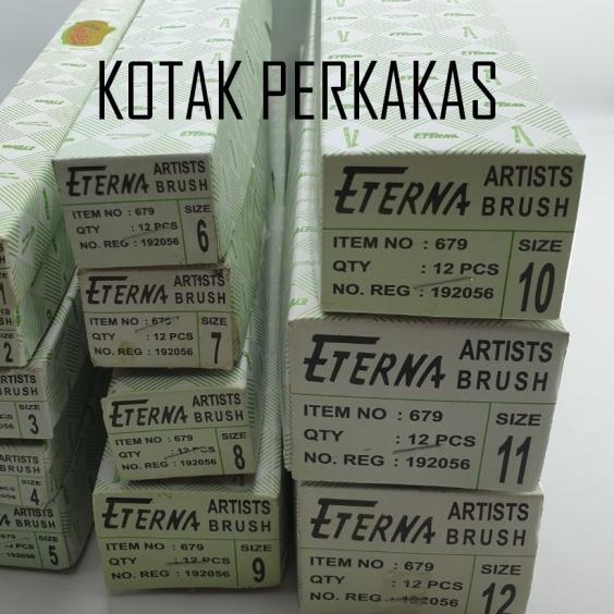 Kuas Lukis ETERNA nomor 10 per 1 lusin