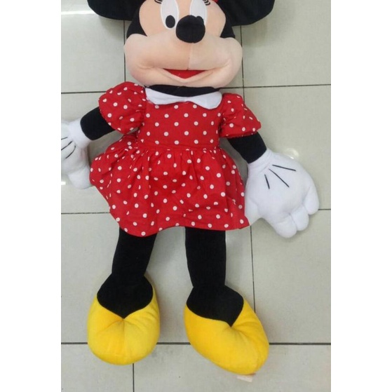 boneka minnie mouse/mickey mouse jumbo/besar - mickey