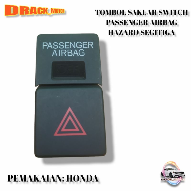 Switch Saklar Hazard Honda CR-V 2008 Original / Tombol Switch Saklar Hazard Honda CR-V 2008 Original