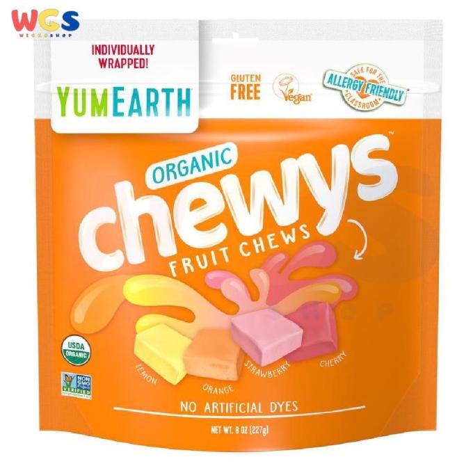 

Discount Permen Yumearth Organic Chewys Fruit Chews Gluten Free 8oz 227g /PERMEN LUNAK/PERMEN VIRAL/PERMEN MILO/PERMEN YUPI/PERMEN JADUL/PERMEN KARET
