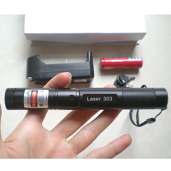 Green Laser pointer 303 - Laser kunci pengaman - Laser hijau variasi - YS SHop