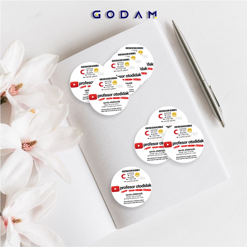 

Stiker Laabel Produk / Sticker Label Product Custom / Stiker Label Makanan / Stiker Label Olshop