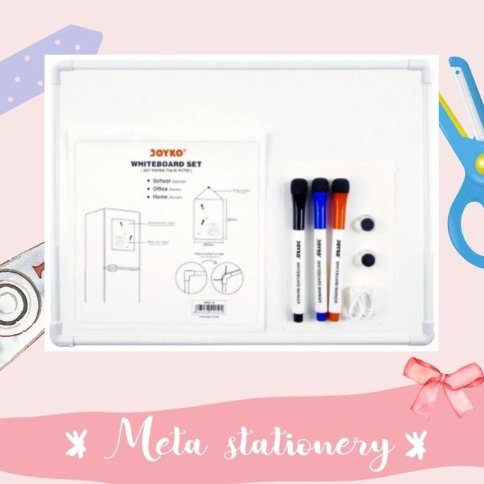 

TERBARU Whiteboard Set / Papan Tulis Putih Joyko WBS-10 /ALAT TULIS AESTHETIC/ALAT TULIS SEKOLAH/ALAT TULIS SET/ALAT TULIS LENGKAP/ALAT TULIS ANAK/ALAT TULIS LUCU