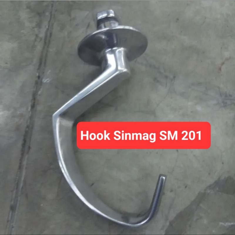 Mata Spiral Hook Mixer Roti SINMAG SM 201