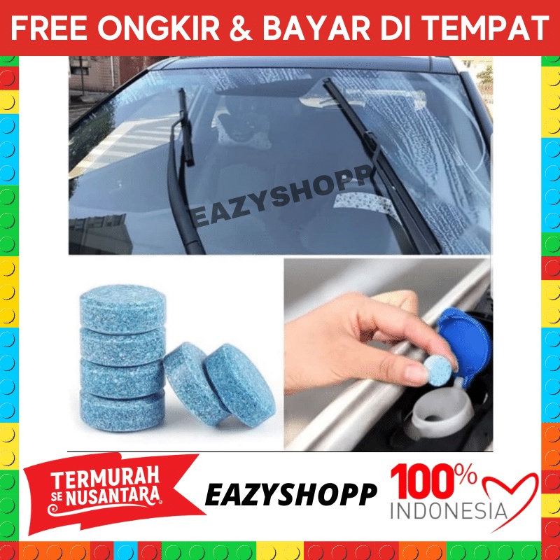 Tablet Obat Alat Pembersih Anti Jamur Kaca Mobil Wiper Obat Jamur Kaca Kotoran Murah