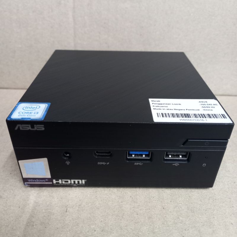 Jual PC Mini ASUS PN60 Intel Core i38130U RAM 4GB SSD 256GB Like NEW Shopee Indonesia