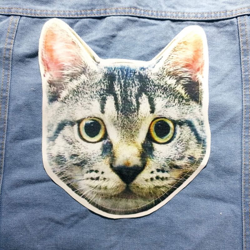 BACKPATCH SUBLIM PREMIUM NECK DEEP / KUCING MEONG BEST QUALITY