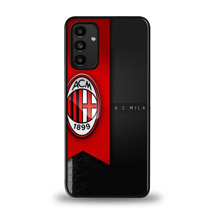 Case Casing Samsung Galaxy A13 A12 A11 A21 A21s A23 A02s A03s 5G Ac Milan Football Club ND1747