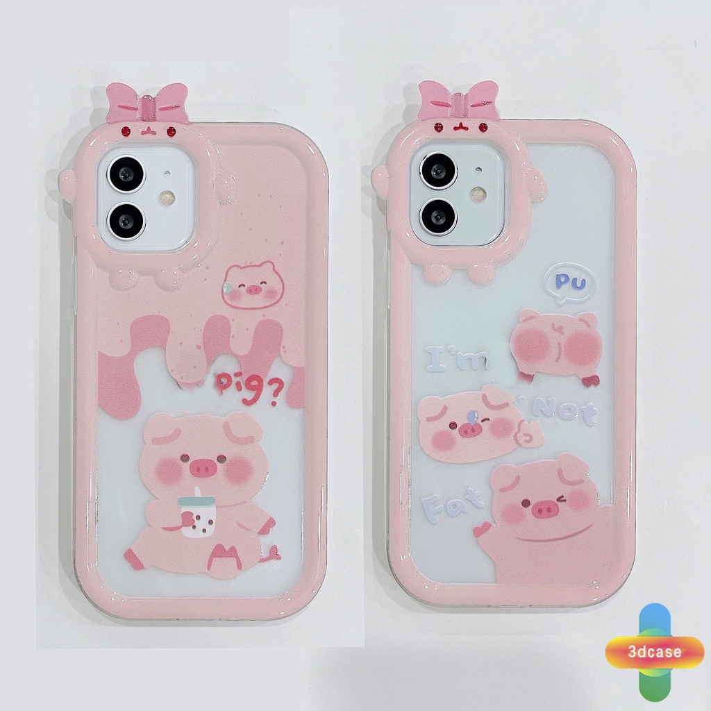 Soft Case Desain Kartun Monster 3D Untuk IPhone 12 11 13 14 PRO MAX 6 7 6S 8 14 Plus X XR XS MAX 11 12 13 Se 2020 6SPlus 7Plus 6Plus 8Plus 14Plus XSMAX