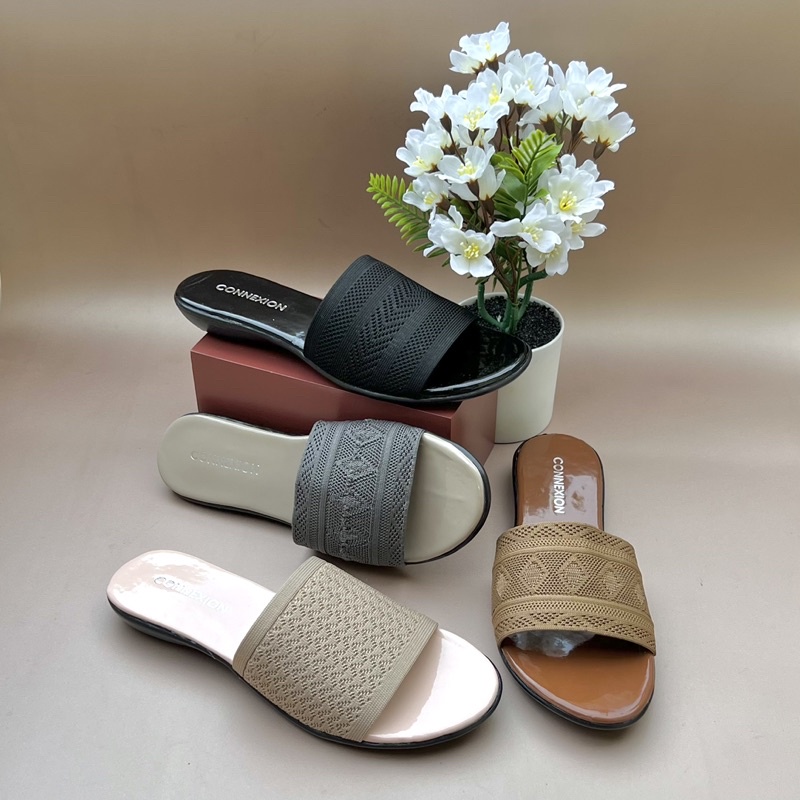 sandal connexion brand matahari sandal flat