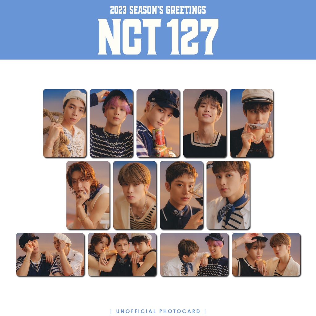 Unofficial Photocard NCT 127 Season's Greetings