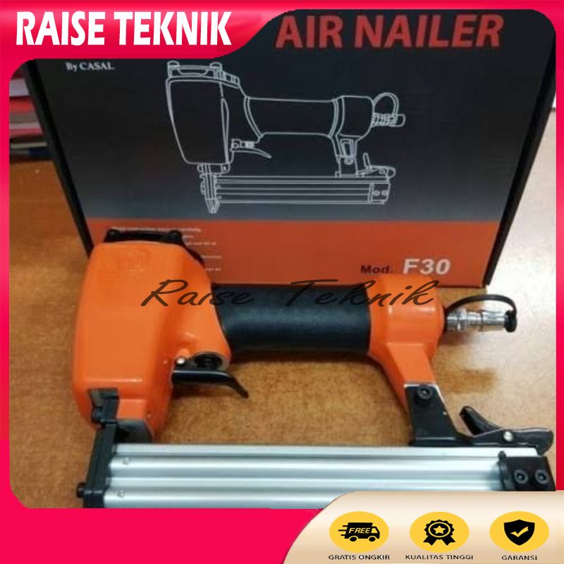 

MESIN STAPLES PAKU TEMBAK AIR NAILER F30