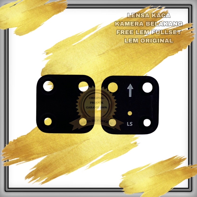 LENSA KAMERA BELAKANG REALME C21Y FREE LEM FULLSET ORIGINAL