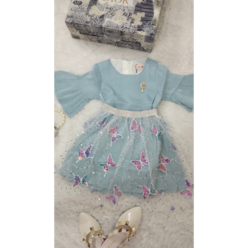King Kid Dress Kupu Payet Anak Perempuan