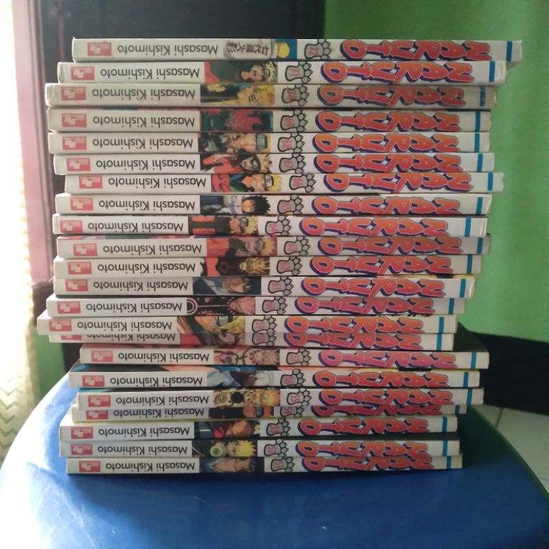 Komik Naruto 51-72 Fullset Original
