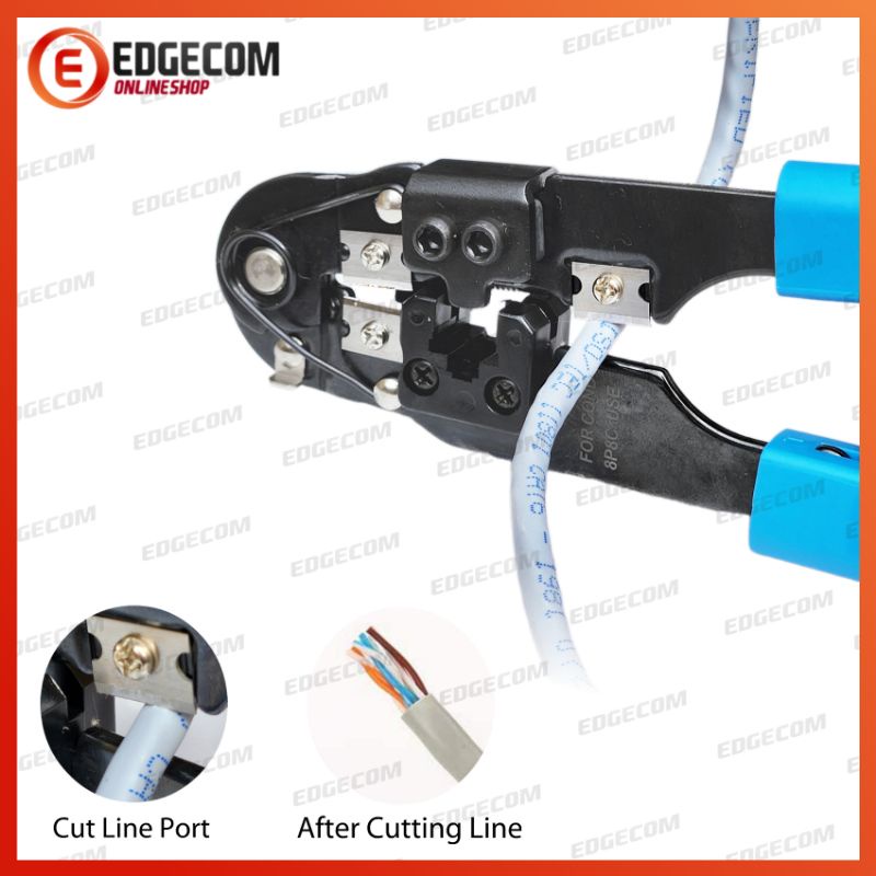 GOLDTOOL Crimping Tool RJ45 Cat5 /Cat5e TTK-133C / Tang Crimping RJ45