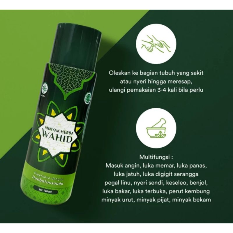 MINYAK HERBA WAHID MINYAK HERBAL 100mL