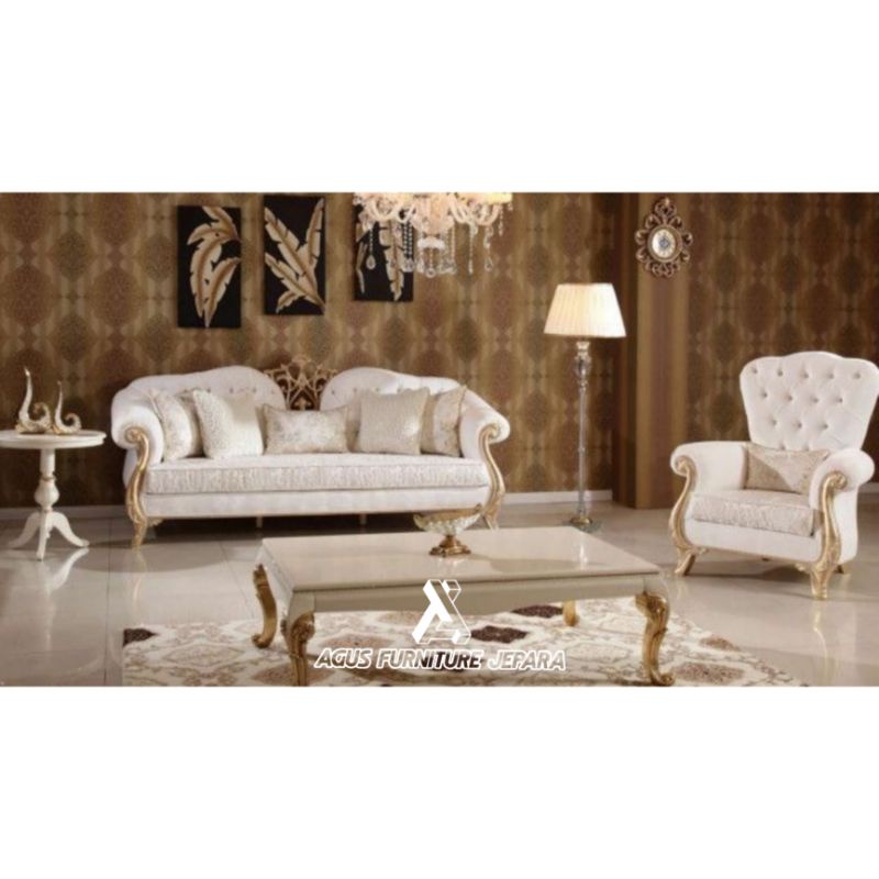 SET SOFA TAMU TURKEY SEATER 31+MEJA (sofa tamu sofa keluarga ruang tamu kursi tamu)