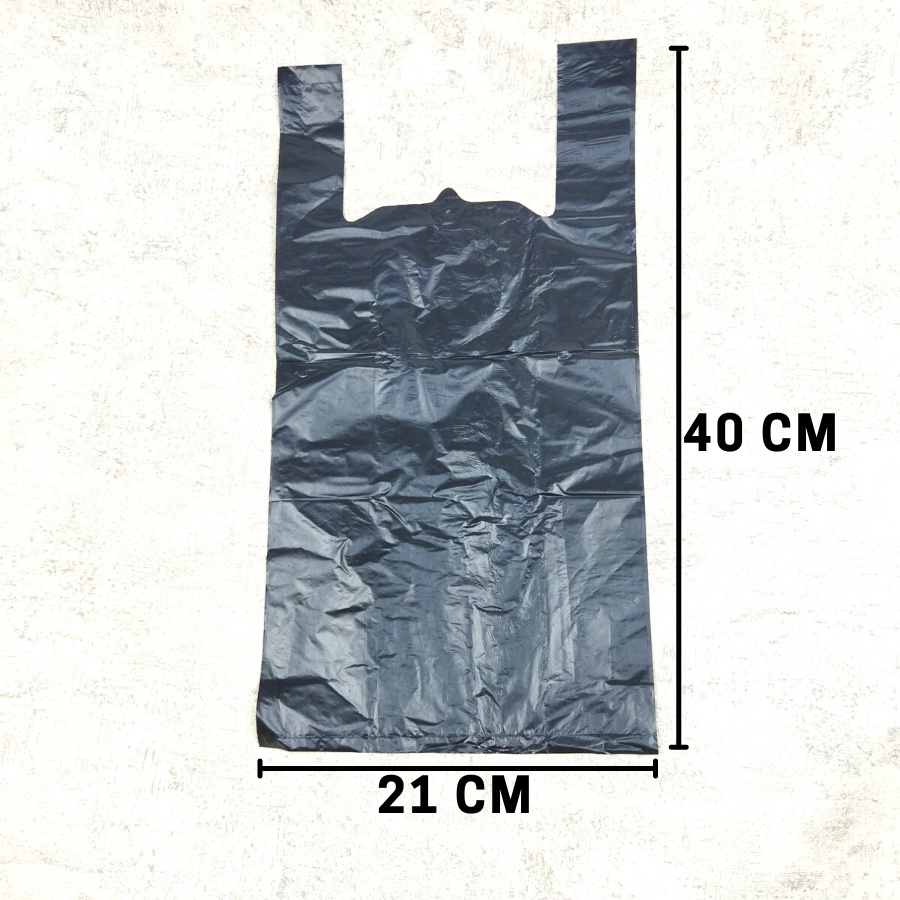 Tas Kantong Kresek / Kantong Plastik 02 x 21 x 40 - 1 pack