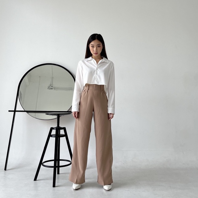 Gillian Highwaist Pants / Highwaist Pants Wanita