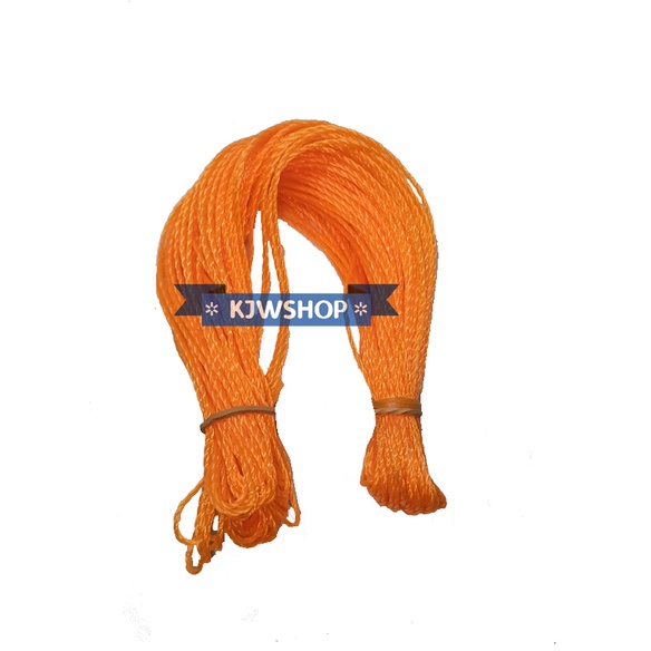 Tali Jemuran 1mm Tali Plastik 1mm Tali Timbang Bangunan 1mm Tali Plastik 1 mm Plastic Rope 1 mm Tali