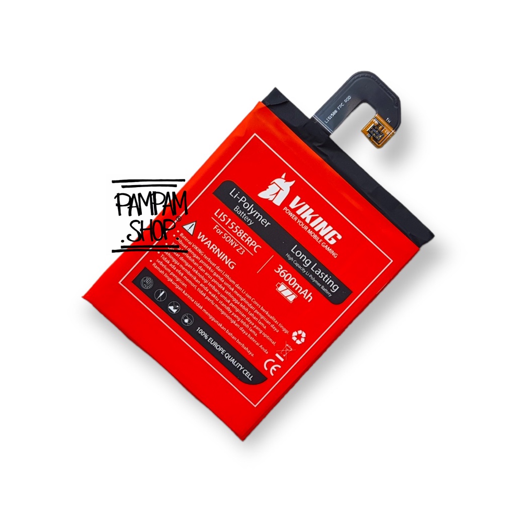 Baterai VIKING Double Power Original Sony Xperia Z3 Big LIS1558ERPC Batre Batrai Battery Handphone