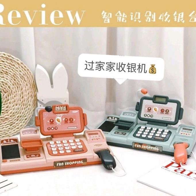 mainan kasir kasiran mesin kasir anak mainan mesin kasir fun shopping stock ada