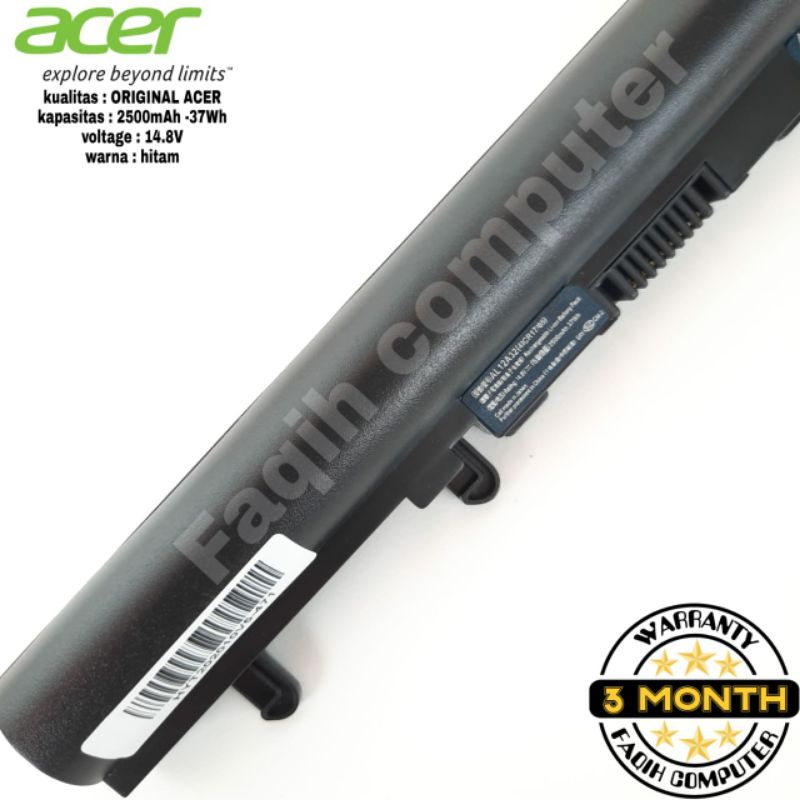 Baterai Batre Original Laptop Acer Aspire V5 V5-431 V5-431P V5-471 V5-471G V5-471P V5-571 AL12A32