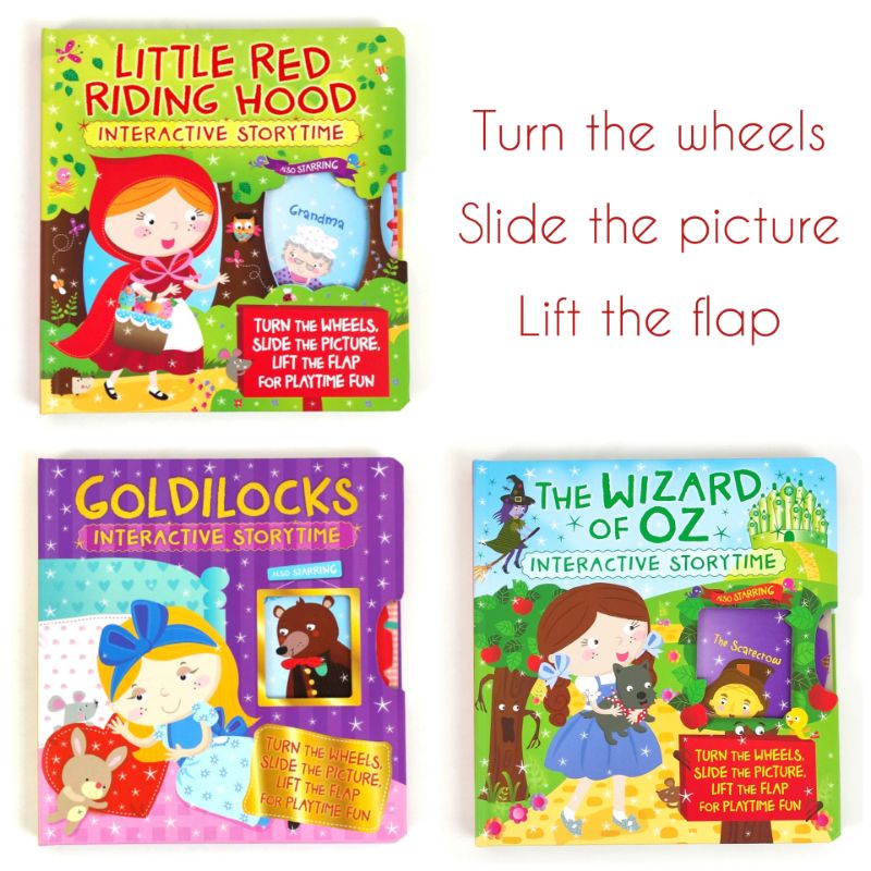 Jual Interactive Storytime Little Red Riding Hood Goldilocks The