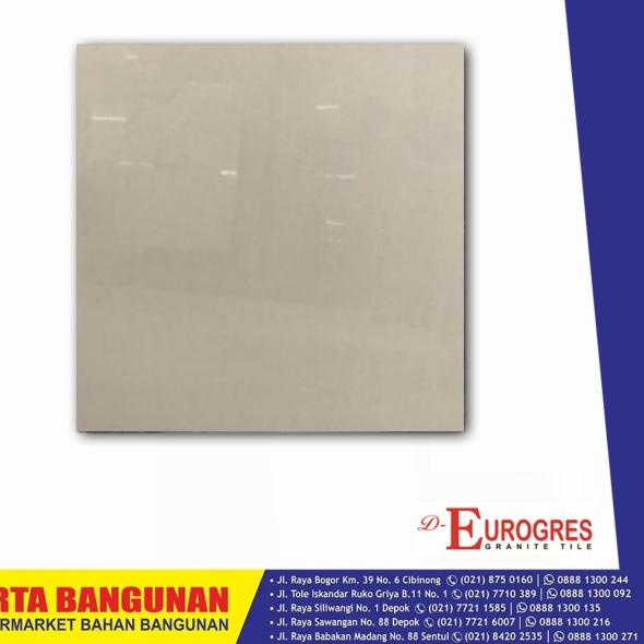 D-EUROGRES GRANITE 60 X 60 CM CREME MARBEL/ GRANIT LANTAI KW1 1,44 M2