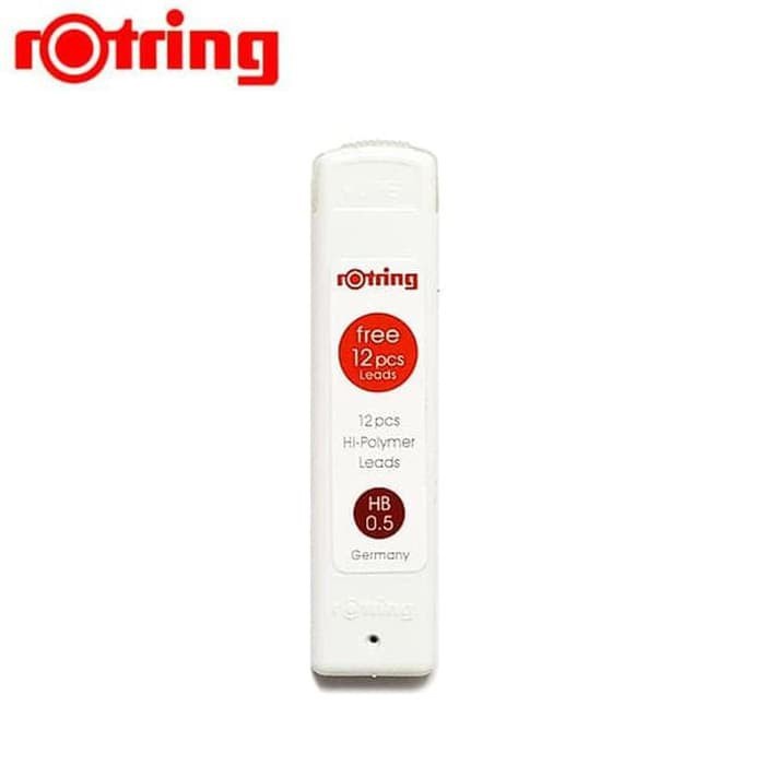 

Rotring Hi-Polymer 0.5 HB Isi Pensil Mekanik Pencil 0,5 HB