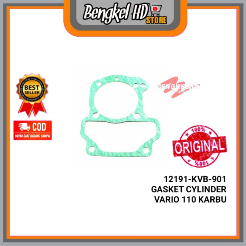 12191-KVB-901 GASKET CYLINDER - VARIO 110 KARBU