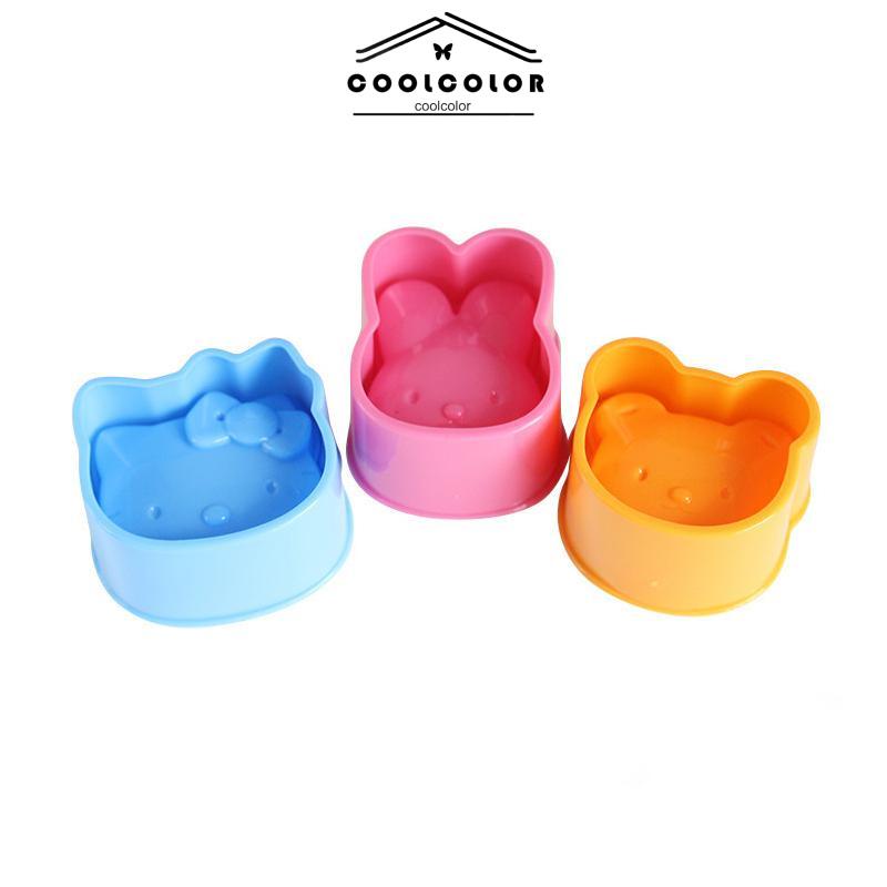 COD❤️Cetakan Nasi Bola Rice Mold Cetakan Nasi Dengan 3 Motif Lucu Bola Shake- cl