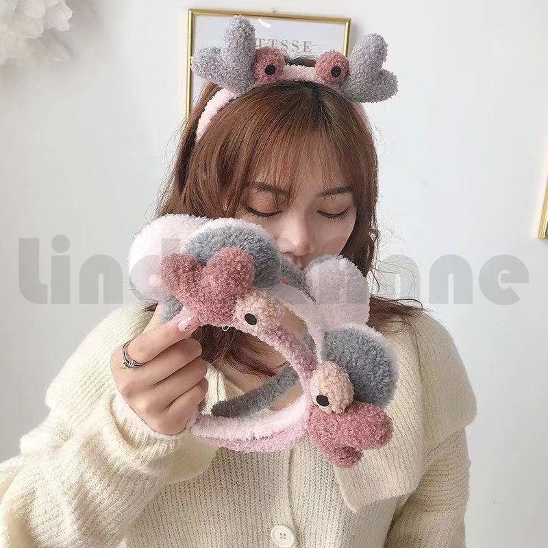 Korea Bando Bandana Wanita Ikat Kepala Lembut Mewah Lucu Fashion Aksesoris Import