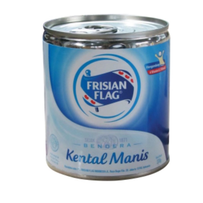 

( SATUAN ) Frisian flag susu kental manis putih 370gr isi 1 ( satu ) pcs