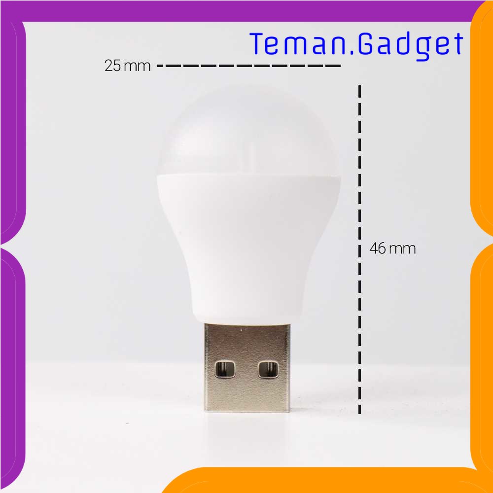 TG-LMP Oobest Lampu Bohlam LED USB Portable Light Warm White - CC6K