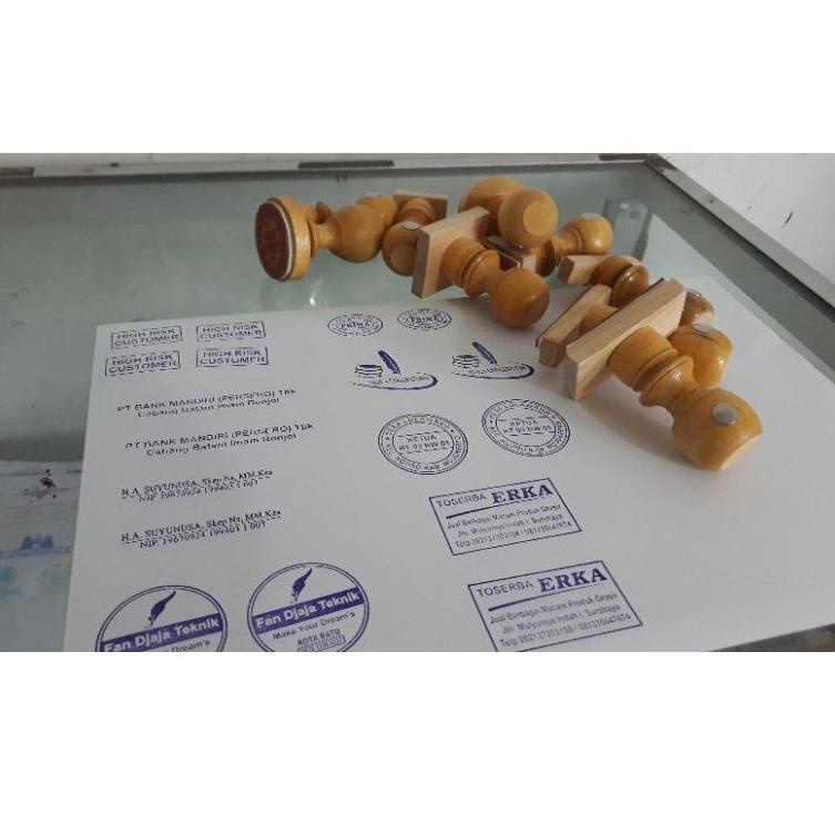 

➧ Stempel kayu custom l stempel usaha l stempel perusahaan l stempel dinas ₵