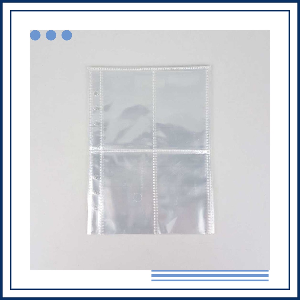 

Promo MINKYS Isi Binder Photocard Four Grid Booklet A5 10 PCS - A2021 Elegan