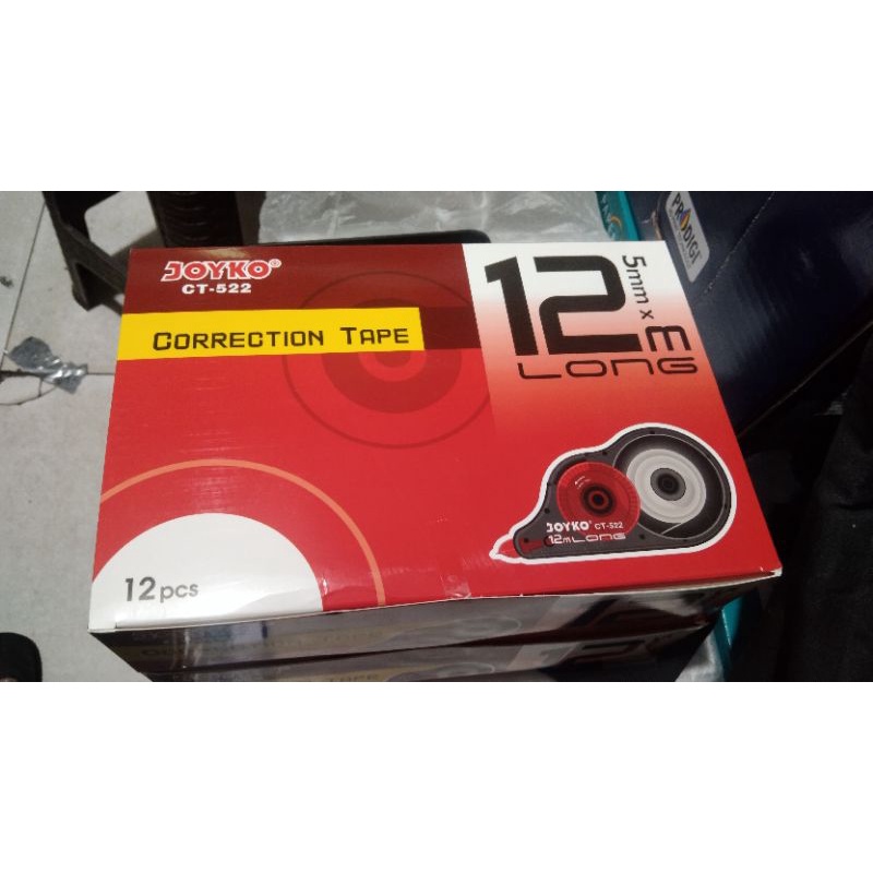 

correction tape tipe x 12 m 1 dus
