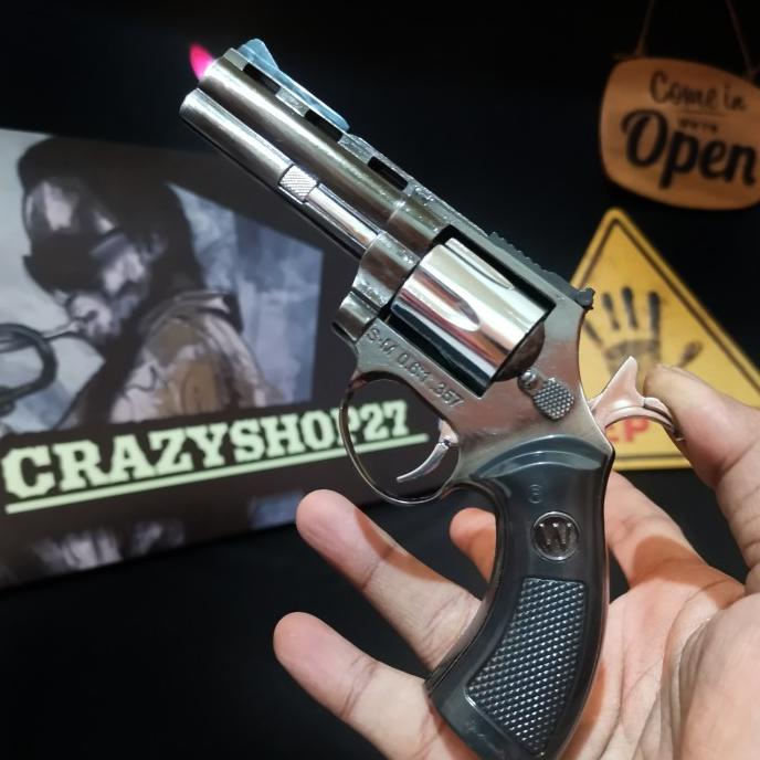 Korek Api Pistol Revolver / Korek Api Model Pistol / Korek Pistol