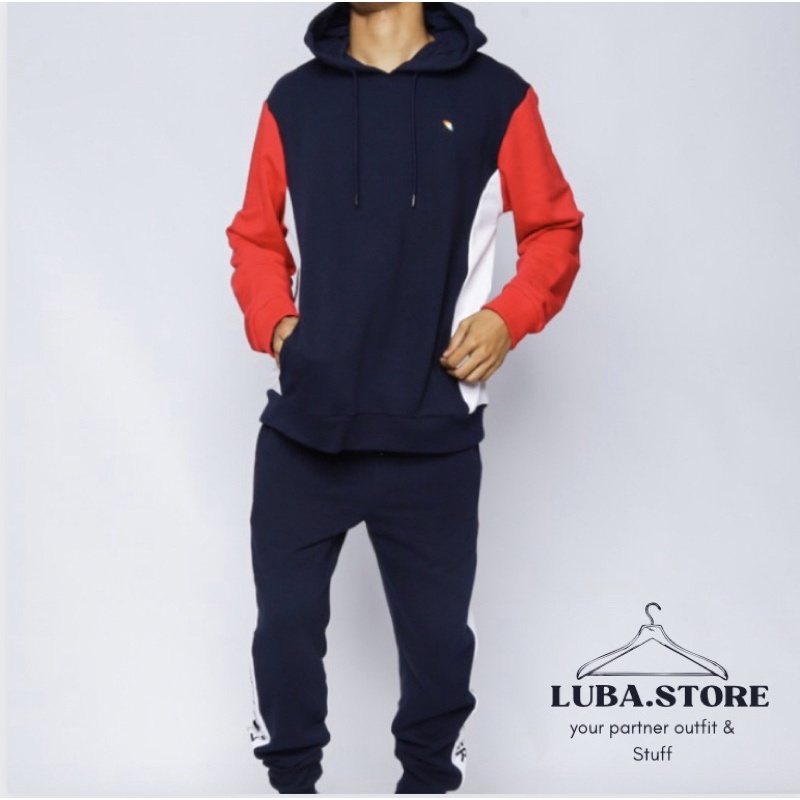 (ORIGINAL) PROMO/DISKON/FLASH SALE AP 01 - SWEATER ORIGINAL ARNOLD PALMER Pria | Hodie Pria Navy | O