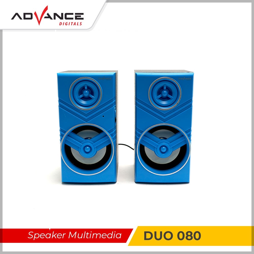 ADVANCE Multimedia Speaker PC Notebook Laptop Duo080 | Garansi Resmi Advance 1 Tahun