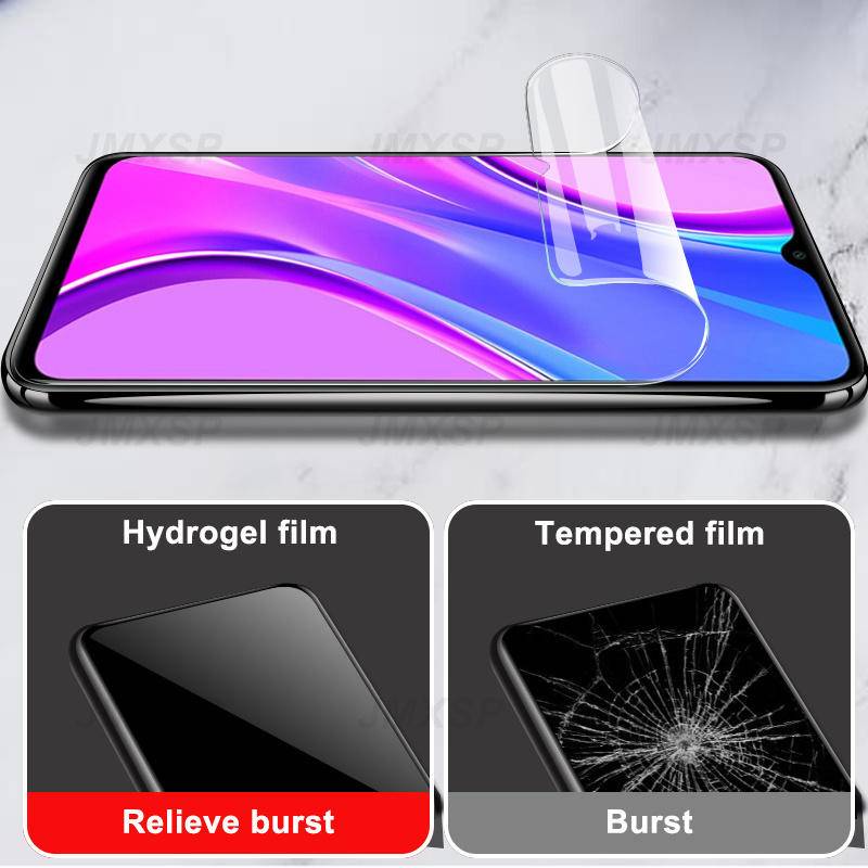 2pcs Film Hydrogel Pelindung Layar Untuk Redmi 8A 9A 9AT 9C 9i 9T K40 K40s K50 K50i NFC Pro Plus Note 8 9 8T 9s 9T Pro Max