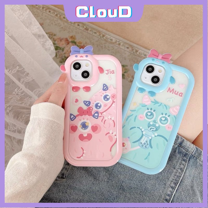 Soft Case Tpu Motif Monster 3D Untuk Realme C15 C25Y C35 C30 C25 C25s C21Y C17 C11 C21 C2 C1 C3 Realme 5s 5 7i 6i 5