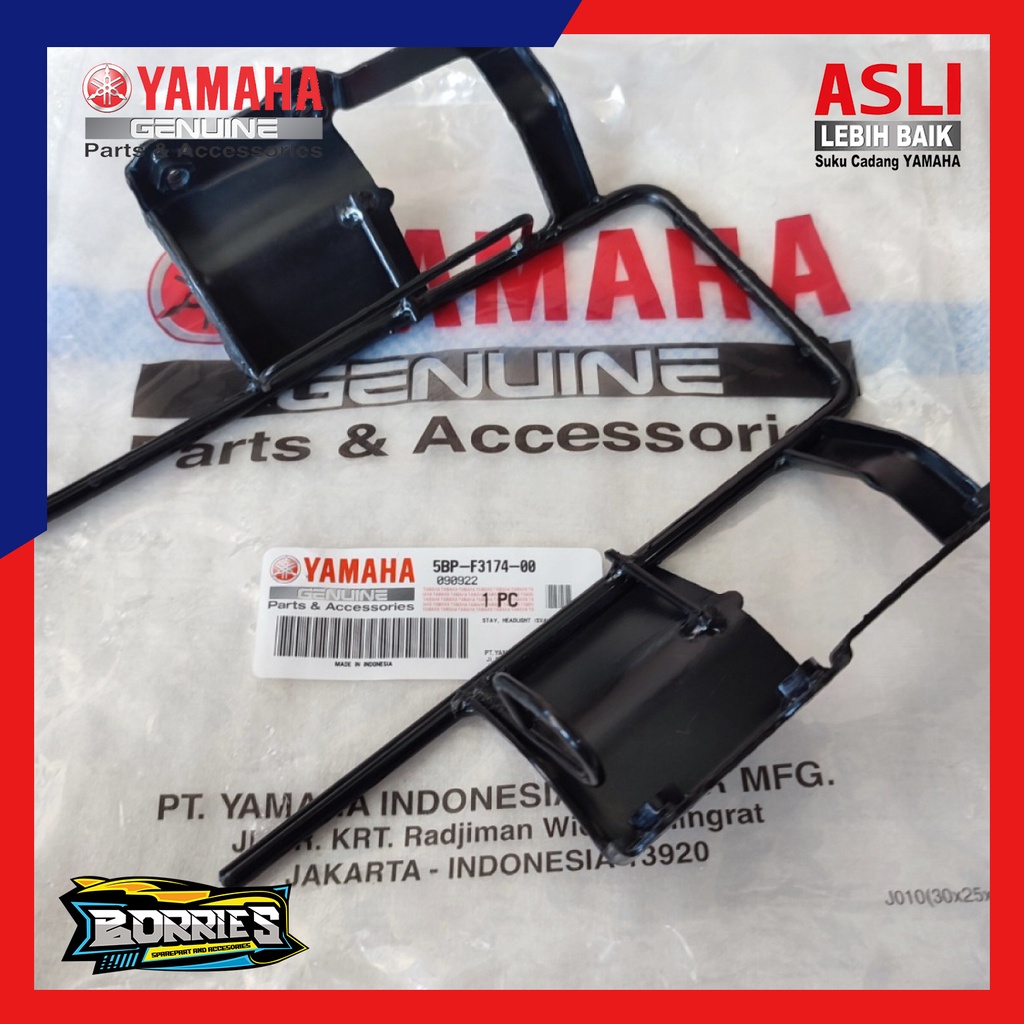 Braket Lampu Reflektor Depan Oval 2002 - 2006 Original Yamaha RX KING SCORPIO 5BP-F3174-00