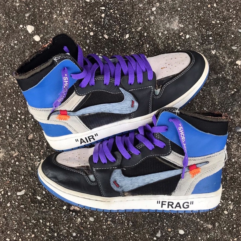 NIKE AJ1 FRAGMENT X OFF WHITE SECOND *size 46