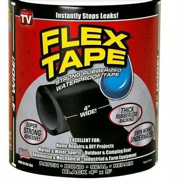 

Isolasi perekat anti bocor extra kuat cepat flex tape pipa / aquarium