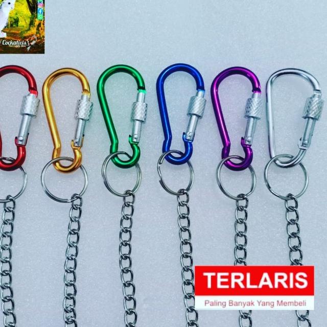 Rantai Burung Lovebird Ring Borgol Kaki Burung LoveBird LB Love Bird