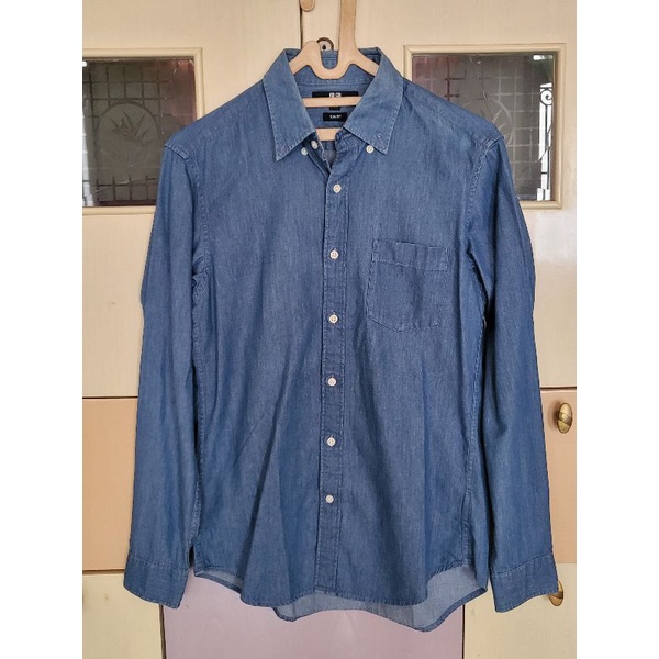 Kemeja Pria Uniqlo Preloved