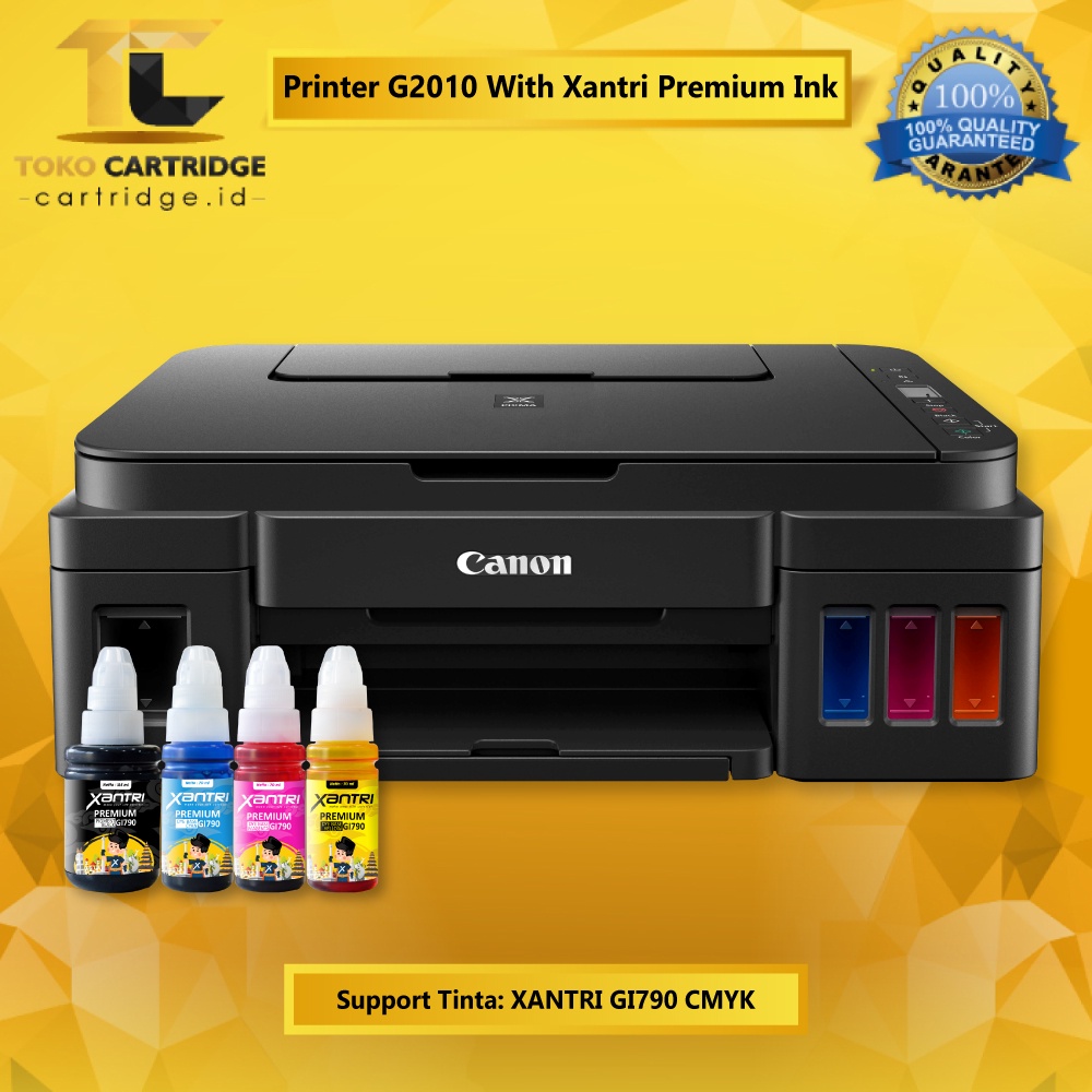 Printer Canon Pixma G2010 / G2020 / G3010 / G3020 / G4010 / G3060 Print Scan Copy New Ori All in One Multifungsi Optional Wireless Wifi ADF Scan Kertas Legal F4